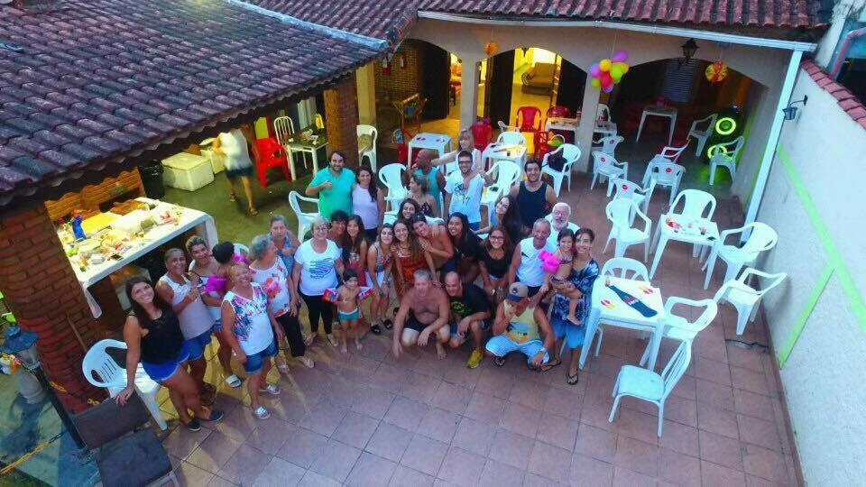 Casa Guilhermina Com Piscina E Churrasqueira Praia Grande  Bagian luar foto